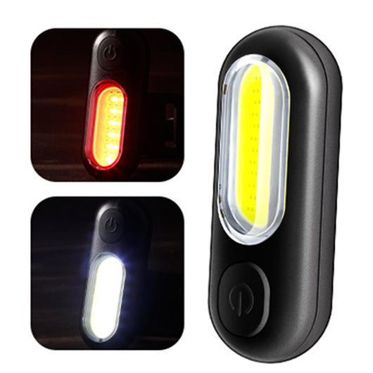 Luces LED Recargables USB para Bicicleta - Seguridad Nocturna