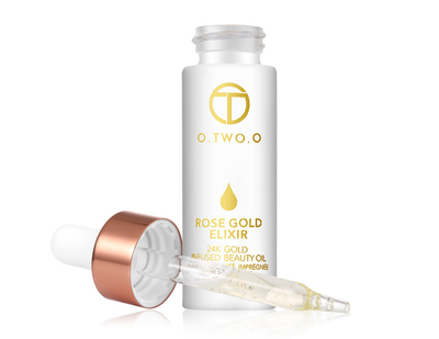 Aceite Facial de Oro Rosa 24k - Elixir Antienvejecimiento con Efecto Primer - Image 6