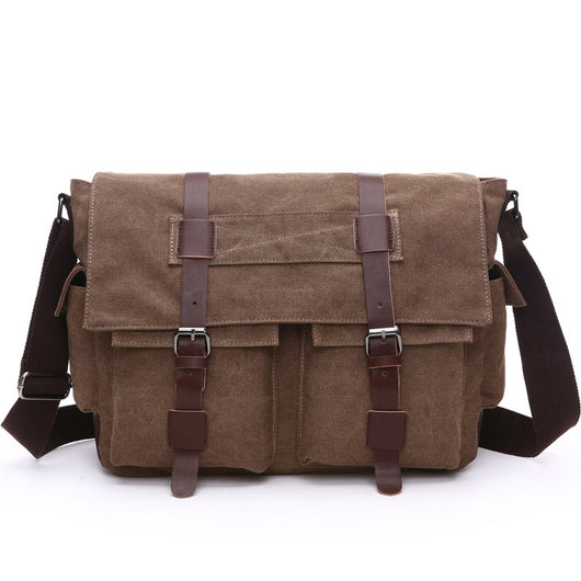 Bolsa Crossbody de Lona para Hombre - Image 4