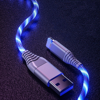 Cable USB de Carga Rápida y Transferencia de Datos con LED - Image 4