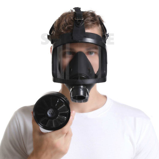 Máscara Facial Integral Antivirial de Silicona con Visión Panorámica - Image 7