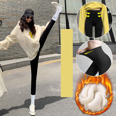 Leggings Plus Térmicos con Forro de Velvet - Abrigo Exterior - Image 51