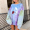 Sudadera Tie-Dye con Cuello Redondo