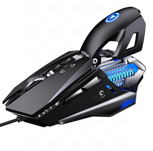 Ratón Gaming Mecánico Silver Eagle G10 con Cable - Image 2
