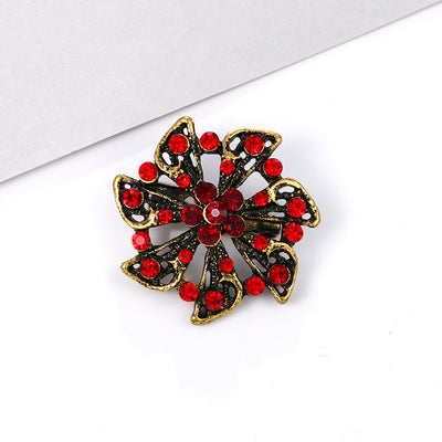 Broche de Aleación con Cristales de Fantasía Pequeño - Image 36