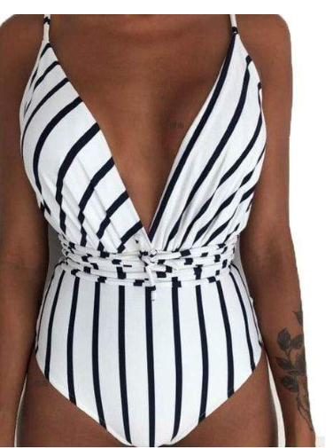 Traje de Baño Enterizo Ajustado y Elegante - Image 8