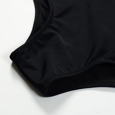 Shorts de Baño Mujer Diseño Calado Colores Sólidos - Image 10