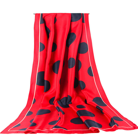Pañuelo de Algodón Twill con Estampado de Puntos - Image 13