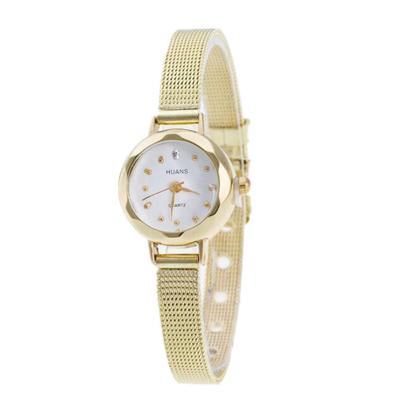Reloj de Moda para Mujer con Pulsera de Malla Elegante