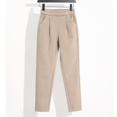 Pantalones de Lana Holgados y Ligeros para Mujer - Image 4