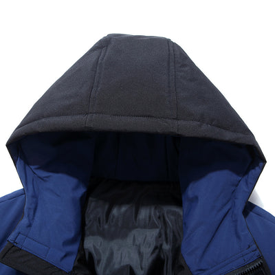 Abrigo de Algodón Grueso con Capucha para Hombre - Protección Térmica Outdoor - Image 9