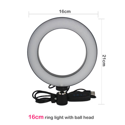 Kit de Luz Ring LED con Trípode y Soporte para iPhone y Dispositivos Apple - Image 8