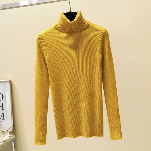Suéter Cuello Alto Mujer Tejido Térmico Invierno - Image 12