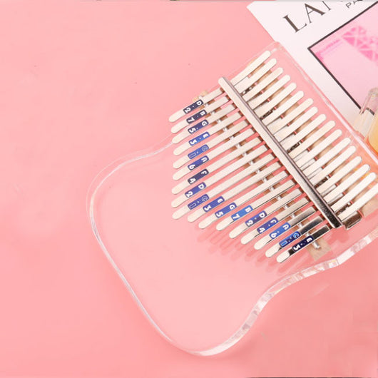 Kalimba de Cristal Redonda 17 Tonos - Instrumento de Dedo Acrílico - Image 18