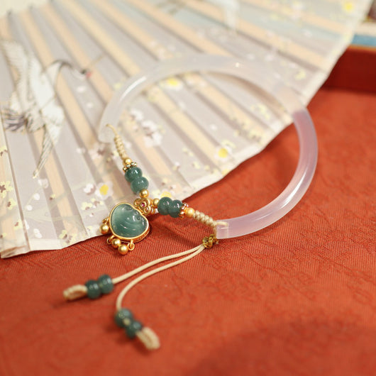 Pulsera de Ágata Natural Media Caña - Estilo y Personalidad para Mujer - Image 8