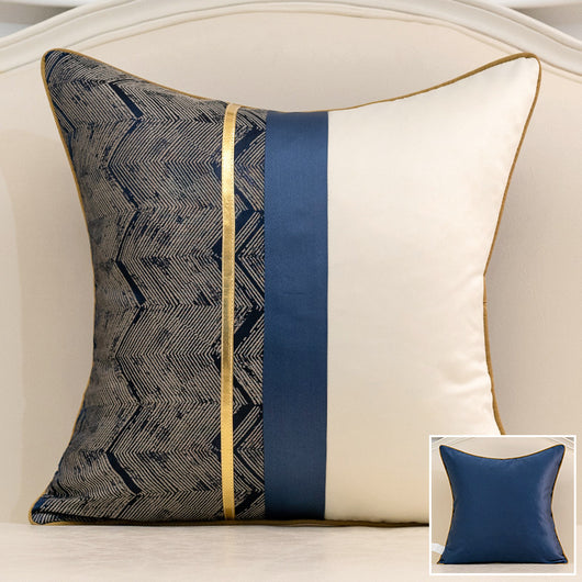 Almohada de Algodón con Patrón Geométrico - Image 7