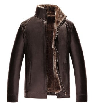 Chaqueta de Cuero para Hombre - Abrigo Invernal Premium - Image 3