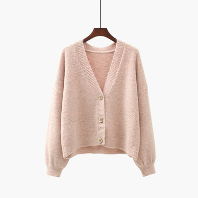 Cardigan cuello V con mangas farol - Image 4