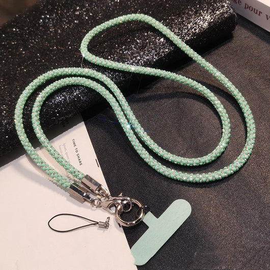 Correa Crossbody para Celular con Cristales Brillantes - Image 3