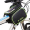 Bolsa Frontal Impermeable para Bicicleta - Portabidón de Tubo