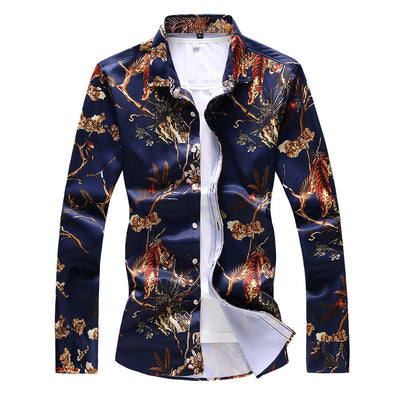 Camisa Estampada de Manga Larga - Image 9