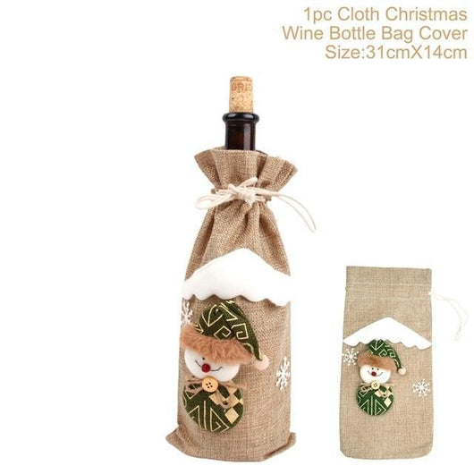 Calcetines Navideños para Botellas de Vino - Image 85
