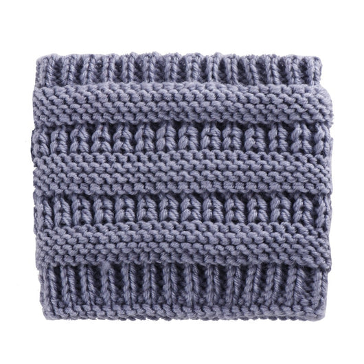 Gorro Tejido con Abertura para Coleta - Beanie Cálido para Invierno - Image 8