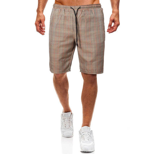 Pantalones Casuales a Cuadros
