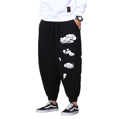 Pantalones Sueltos Casuales Xiangyun - Comodidad Asiática para Hombre - Image 14