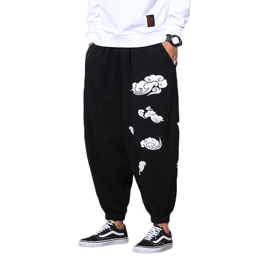Pantalones Sueltos Casuales Xiangyun - Comodidad Asiática para Hombre - Image 14