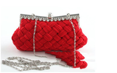 Bolso de Mano Nupcial Diamond - Clutch Elegante para Eventos - Image 9