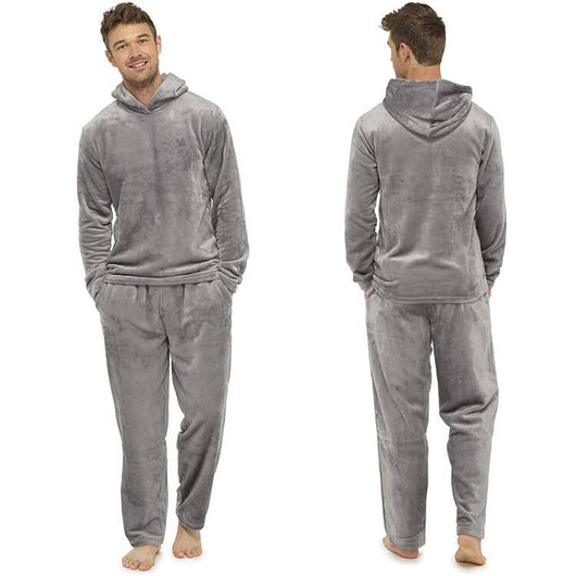 Pijama Gris Franela para Hombre - Confort Simple y Duradero - Image 9