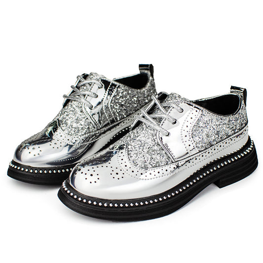 Zapatos Escolares de Cuero Estilo Británico para Primavera y Otoño - Image 2