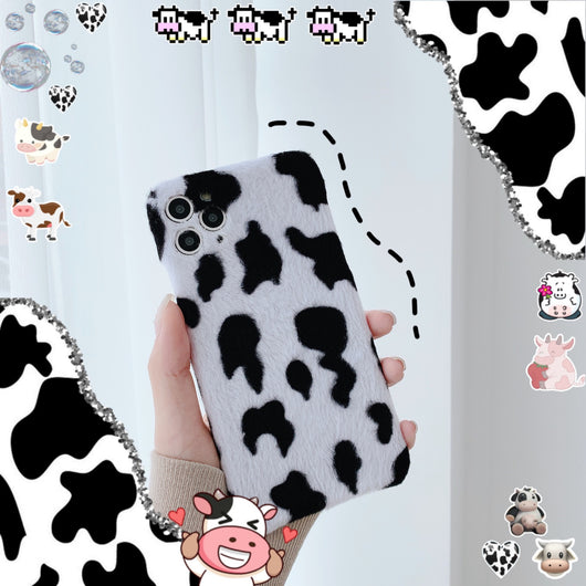 Funda para iPhone con Diseño Adorable de Cartón de Leche - Image 3