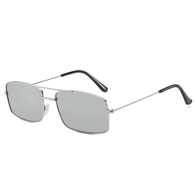 Gafas Retro de Doble Puente Cuadradas - Image 10