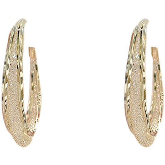 Aretes de Plata 925 Diseño Exagerado con Cierre de Aguja - Image 11