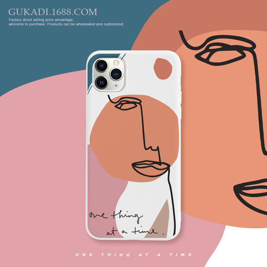 Funda para iPhone Diseño Geométrico Retro Abstracto Arte - Image 3
