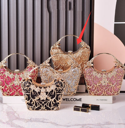 Bolso de Fiesta Calado Brillante para Banquete - Image 7