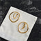 Cool wind Earrings Earbone Dorado