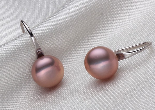 Aretes de Perlas de Agua Dulce - Image 2