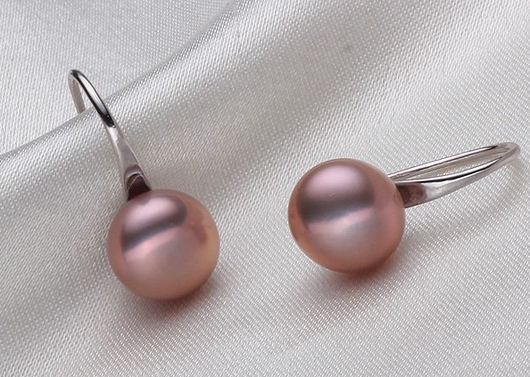 Aretes de Perlas de Agua Dulce - Image 2