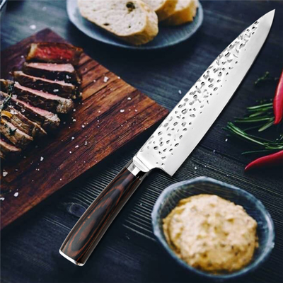 Cuchillo de Chef Profesional de Acero Inoxidable