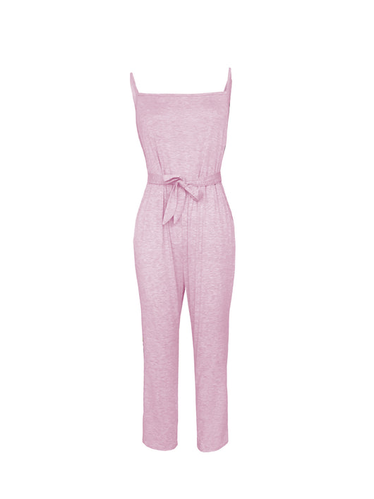 Jumpsuit con Tirantes Ajustables de Encaje - Image 4