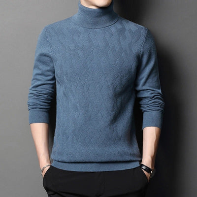 Suéter de Lana Gruesa para Hombre - Abrigo Perfecto para Otoño e Invierno - Image 6