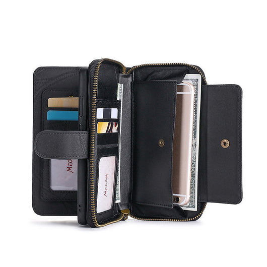 Funda de Cuero para Teléfono con Compartimentos para Tarjetas - Image 2