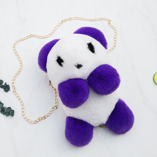 Bolso Diagonal de Peluche de Panda - Image 12