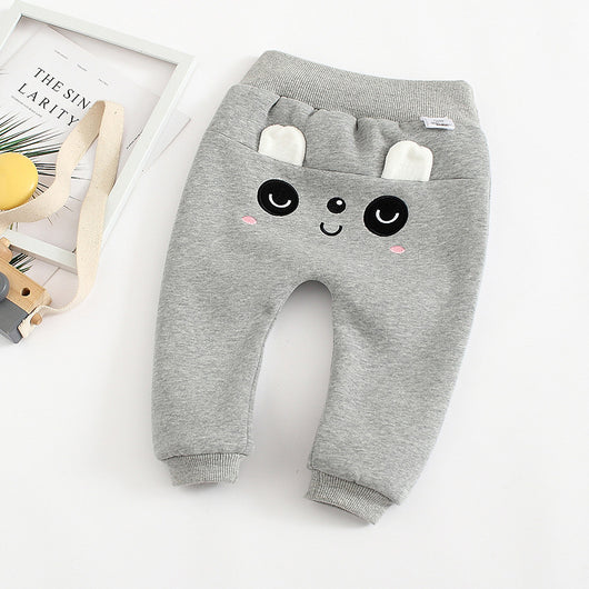 Pantalones Infantiles Estampado Divertido para Otoño e Invierno - Image 11