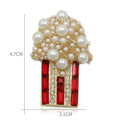 Broche Personalizado con Iniciales en Perlas - Alfiler Elegante para Mujer - Image 40