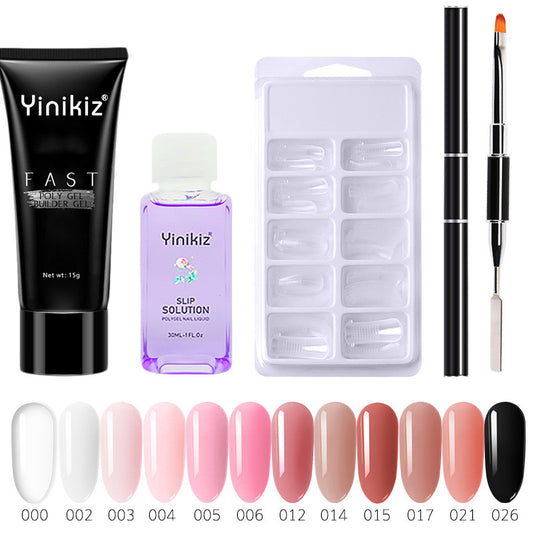 Set de Geles de Construcción UV 12 Colores - Extensión de Uñas Profesional