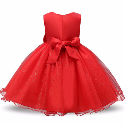 Vestido de Princesa Tutú Floral para Niña - Fiesta, Boda y Cumpleaños - Image 13